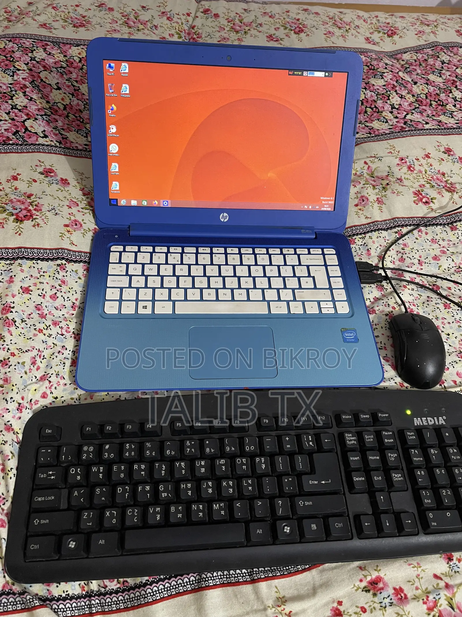 Laptop HP 2GB RAM 128GB SSD