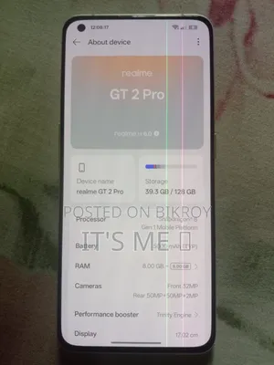 New Realme GT2 Pro 128 GB White