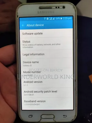স্যামসাং গ্যালাক্সি জে২ ৮ জিবি হোয়াইট