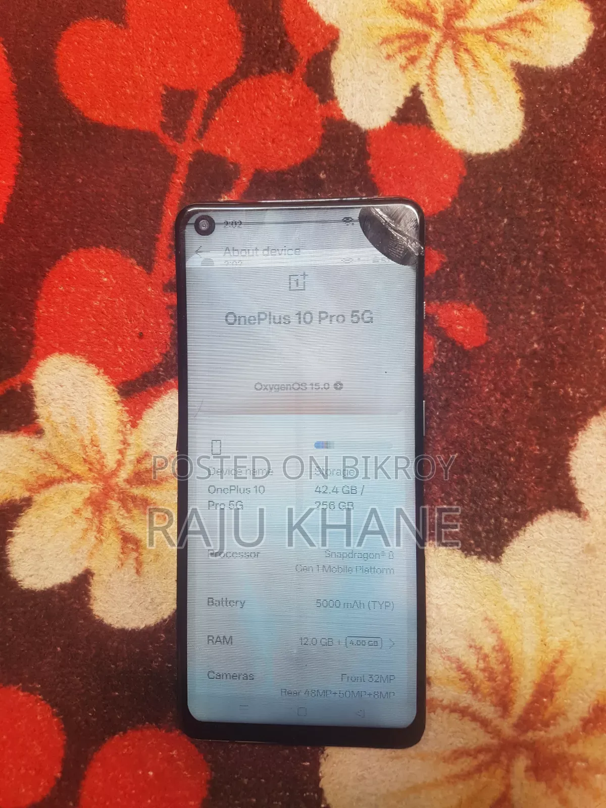 ওয়ানপ্লাস ১০ প্রো ২৫৬ জিবি ব্লু