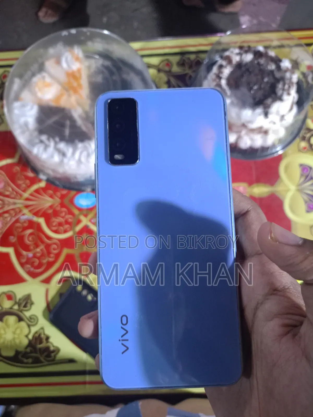 নতুন ভিভো ওয়াই২০ ৬৪ জিবি নীল