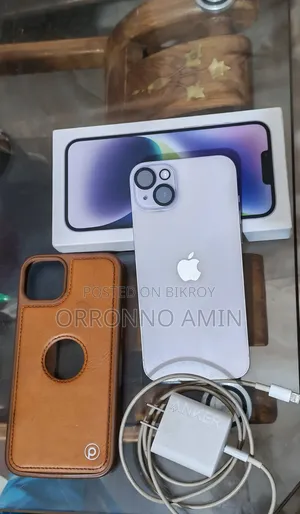 অ্যাপল আইফোন ১৪ প্লাস ১২৮ জিবি পার্পল