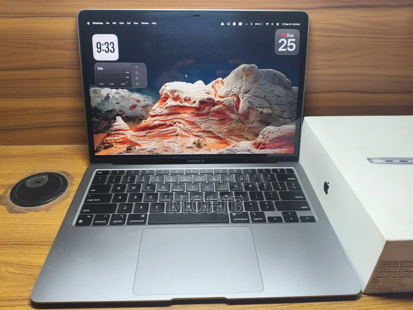 Laptop Apple MacBook Air 2020 M1 8GB Apple M1 SSD 256GB