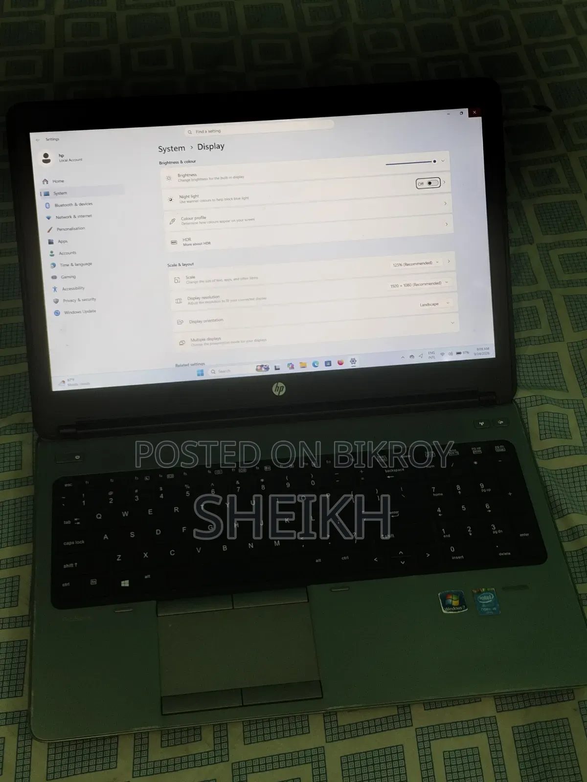 Laptop HP ProBook 650 8GB Intel Core i5 HDD+SSD 1T