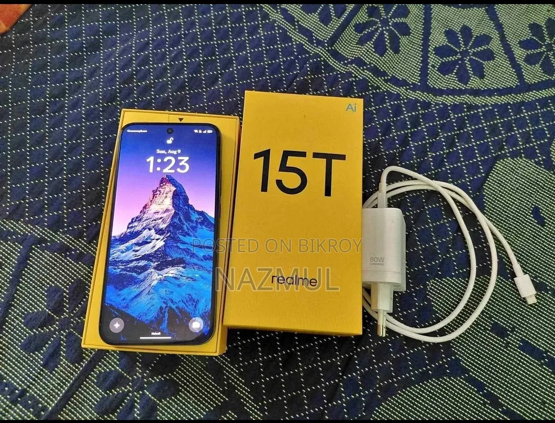 Realme 15T 256 GB Silver