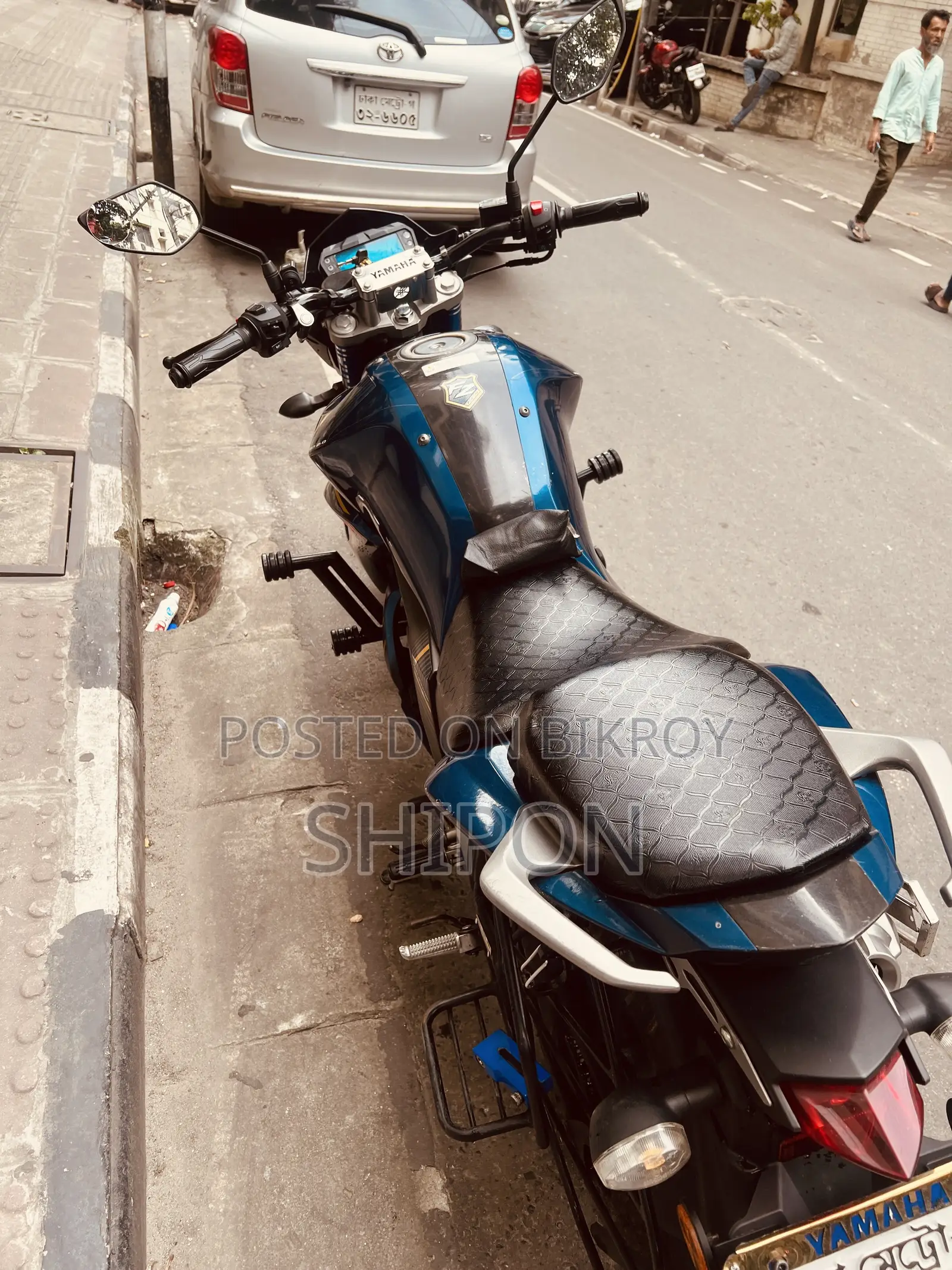 New Yamaha FZS V2 2024 Blue