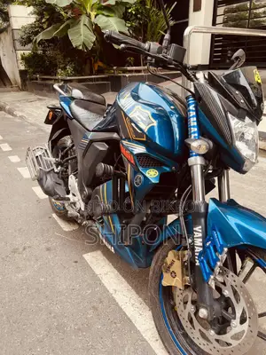 New Yamaha FZS V2 2024 Blue