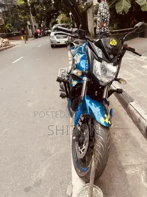 New Yamaha FZS V2 2024 Blue