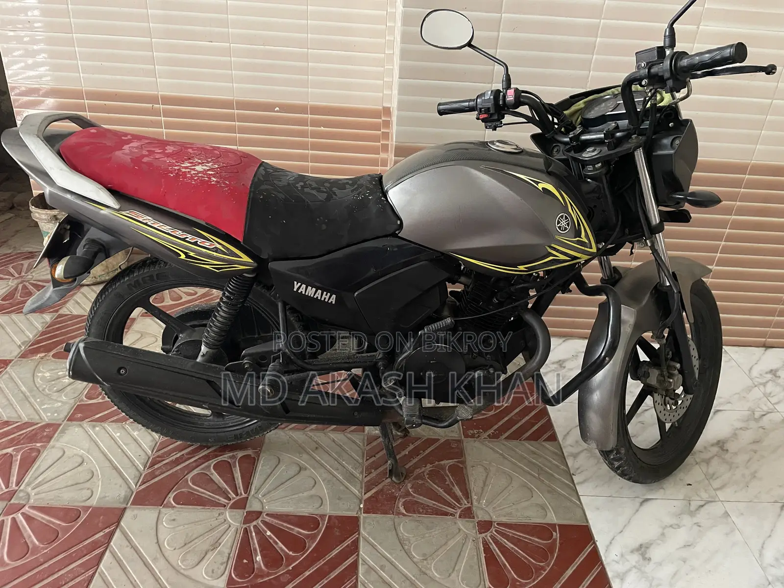 Yamaha Saluto 125 2018 Gray