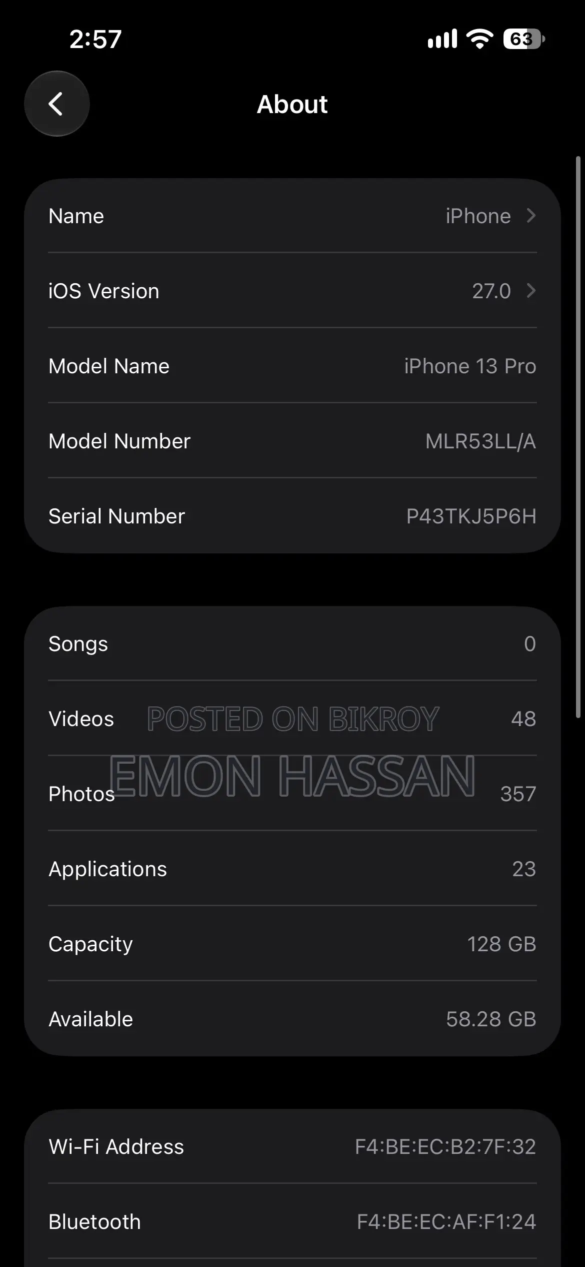 Apple iPhone 13 Pro 128 GB Blue