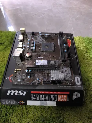 MSI B450M-A Pro Max II AMD AM4 Motherboard
