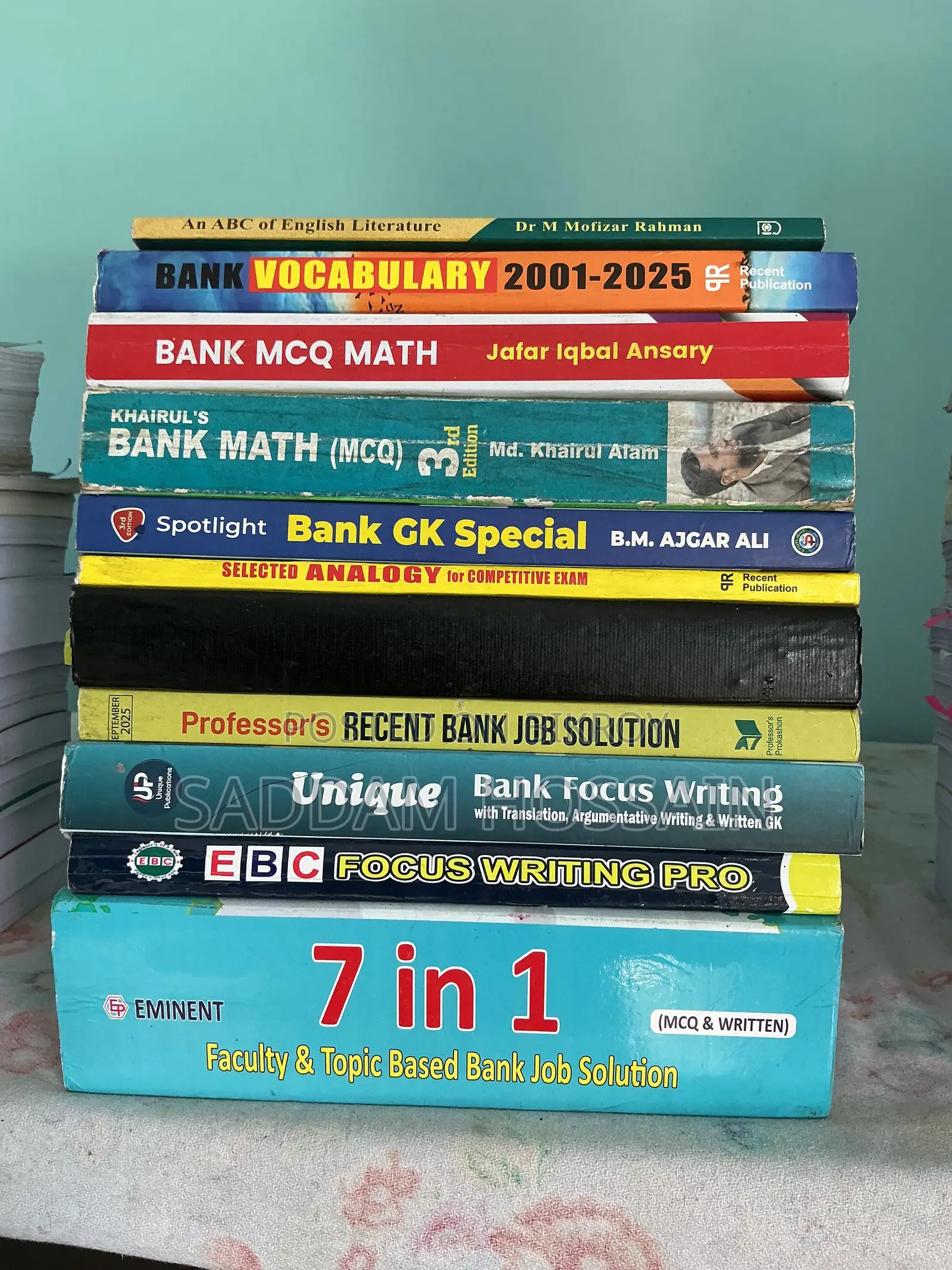 Bank Exam Books for Sale