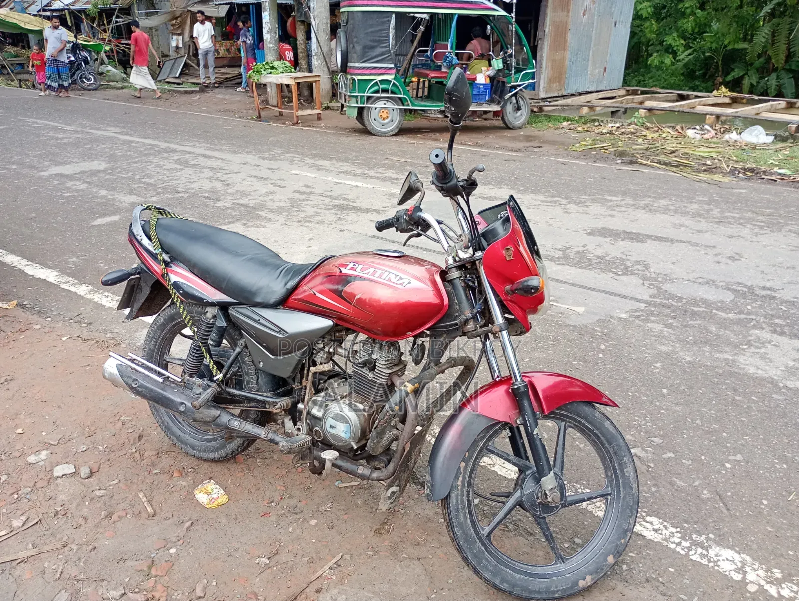 Bajaj Platina 110 2019 Red