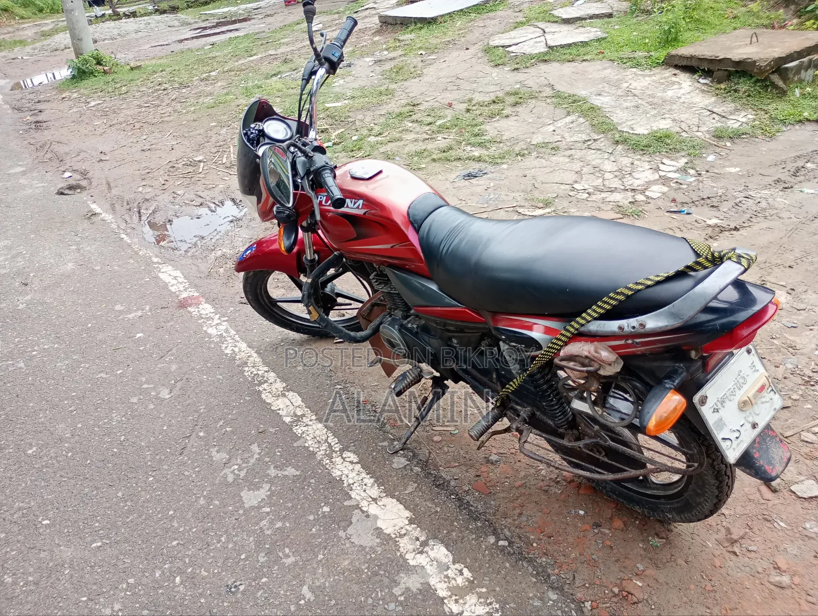Bajaj Platina 110 2019 Red