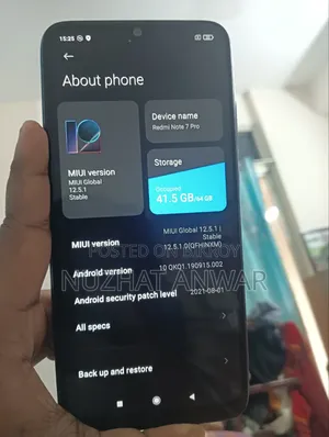 শাওমি রেডমি নোট ৭ প্রো ৬৪ জিবি নীল