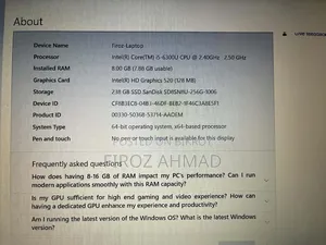 Laptop HP EliteBook 840 G6 8GB Intel Core i5 SSD 128GB