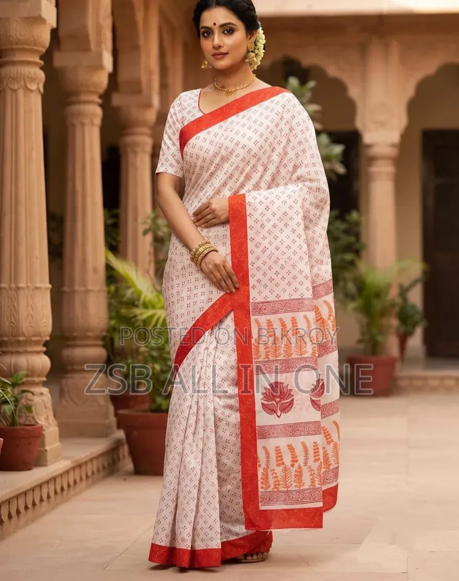 Hybrid Semi-Cotton Soft Saree