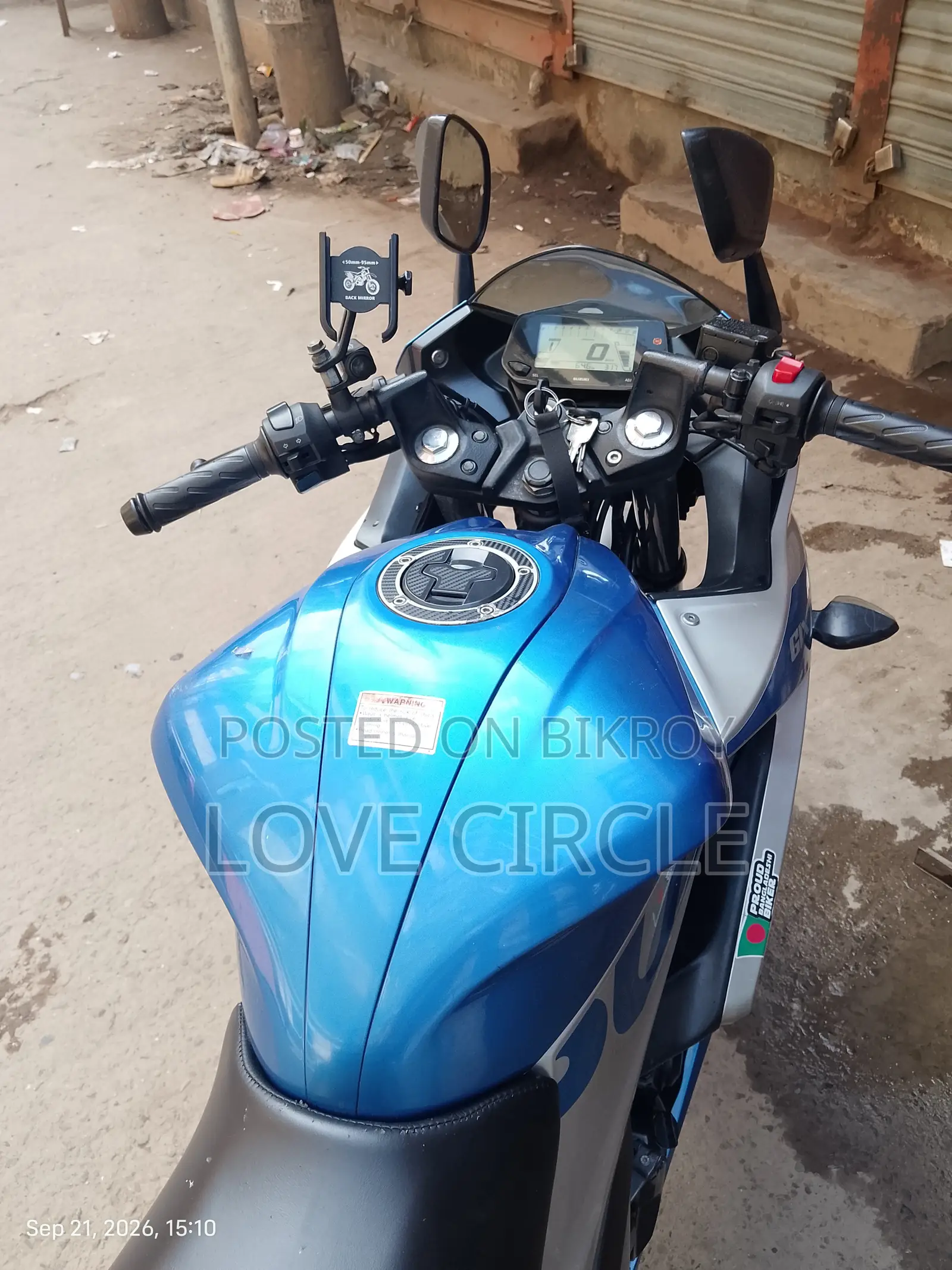 Suzuki Gixxer SF 2021 Blue