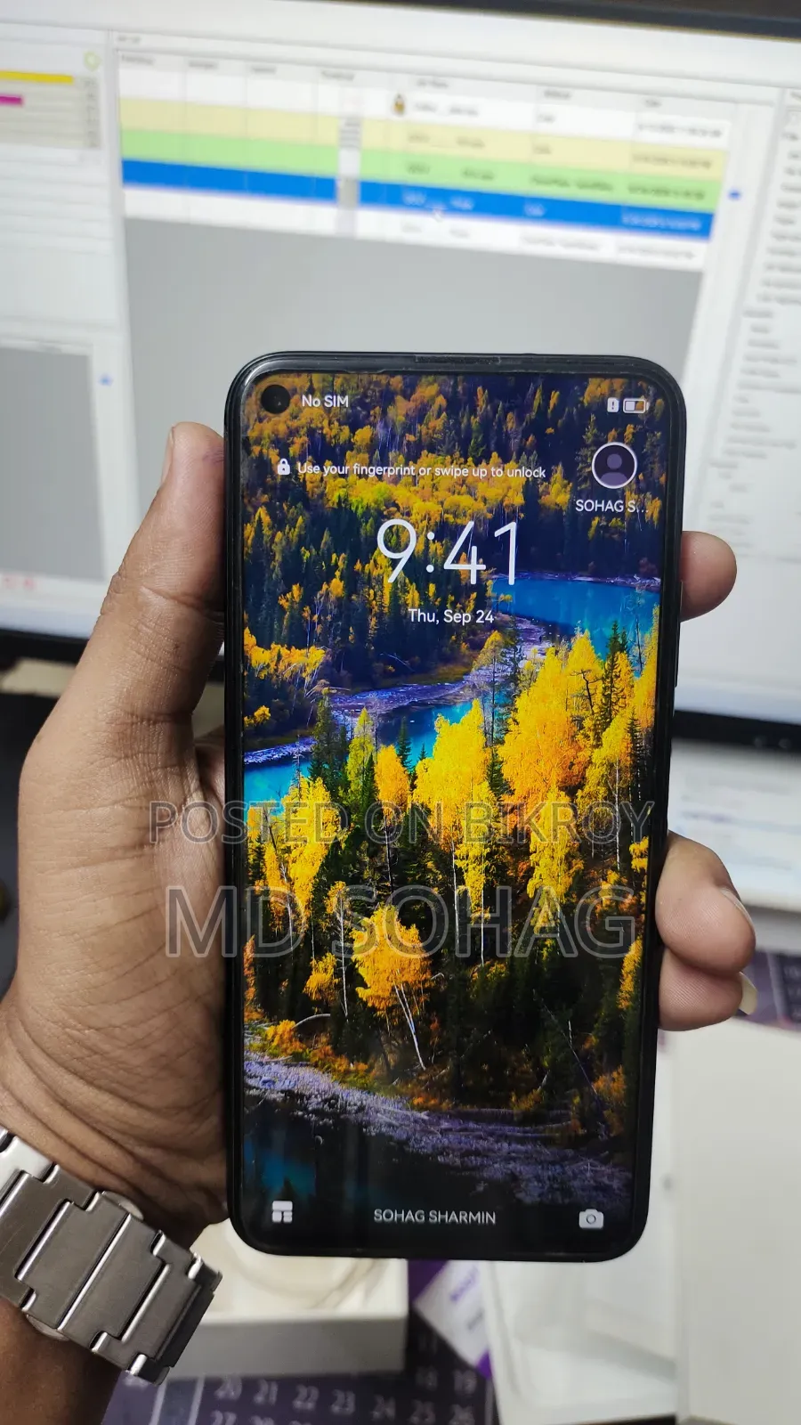 New Honor 20S 128 GB Black