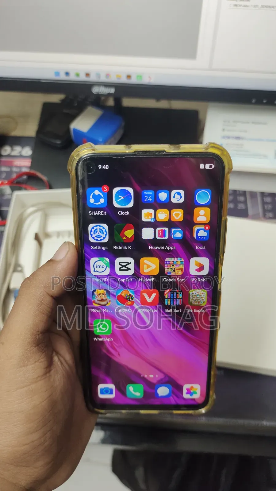New Honor 20S 128 GB Black
