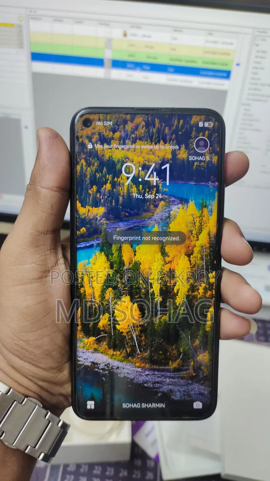 New Honor 20S 128 GB Black
