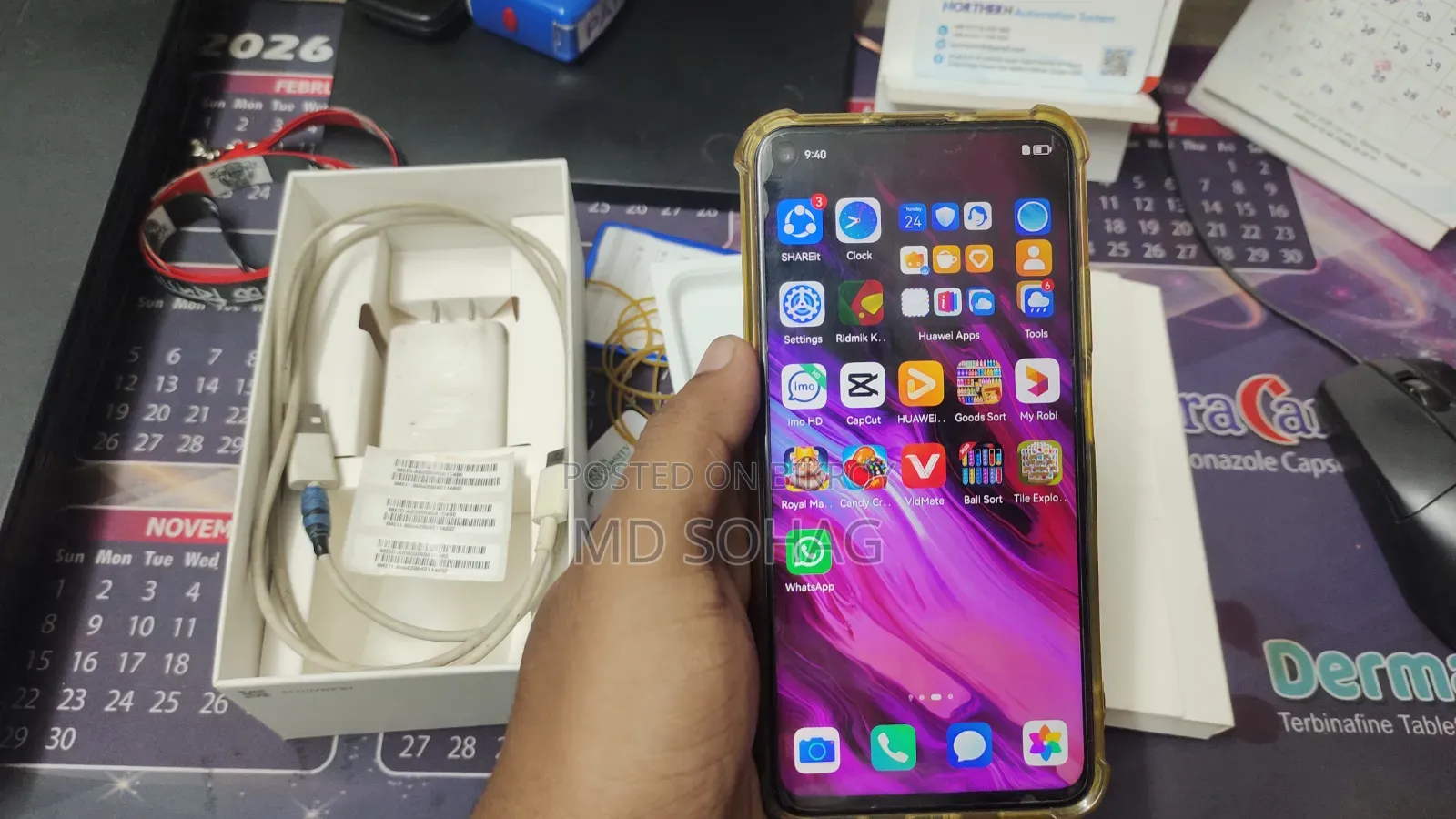 New Honor 20S 128 GB Black
