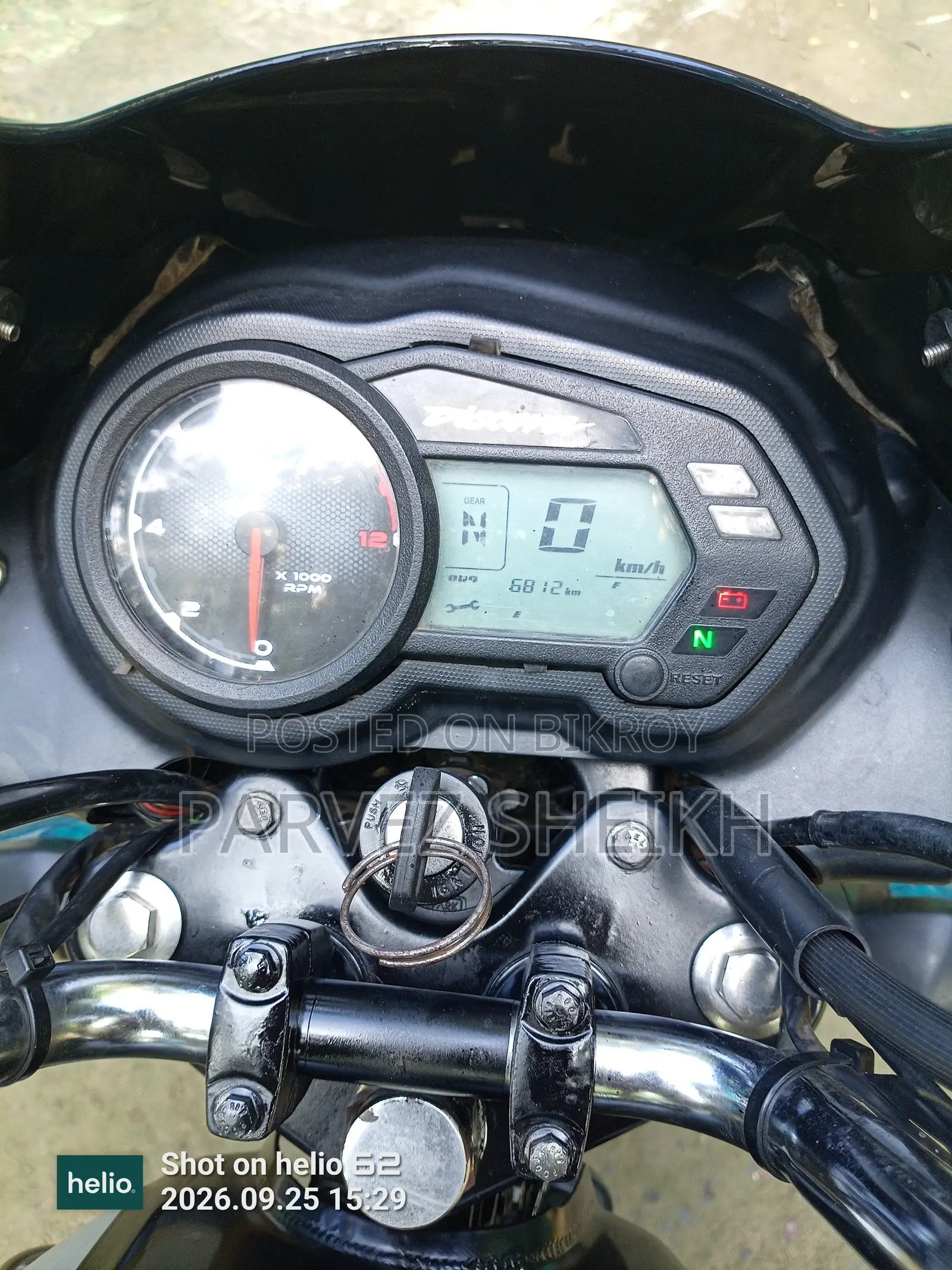 বাজাজ ডিসকভার ১১০ ২০২৪ ব্ল্যাক