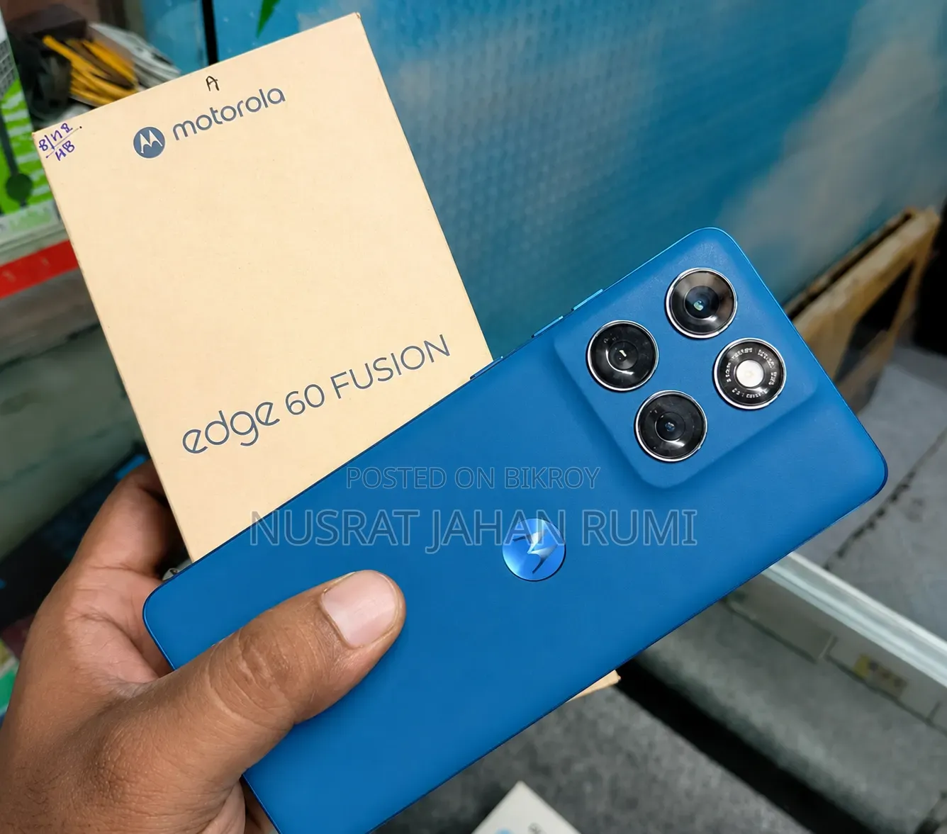 Motorola Edge 60 Fusion 256 GB Blue