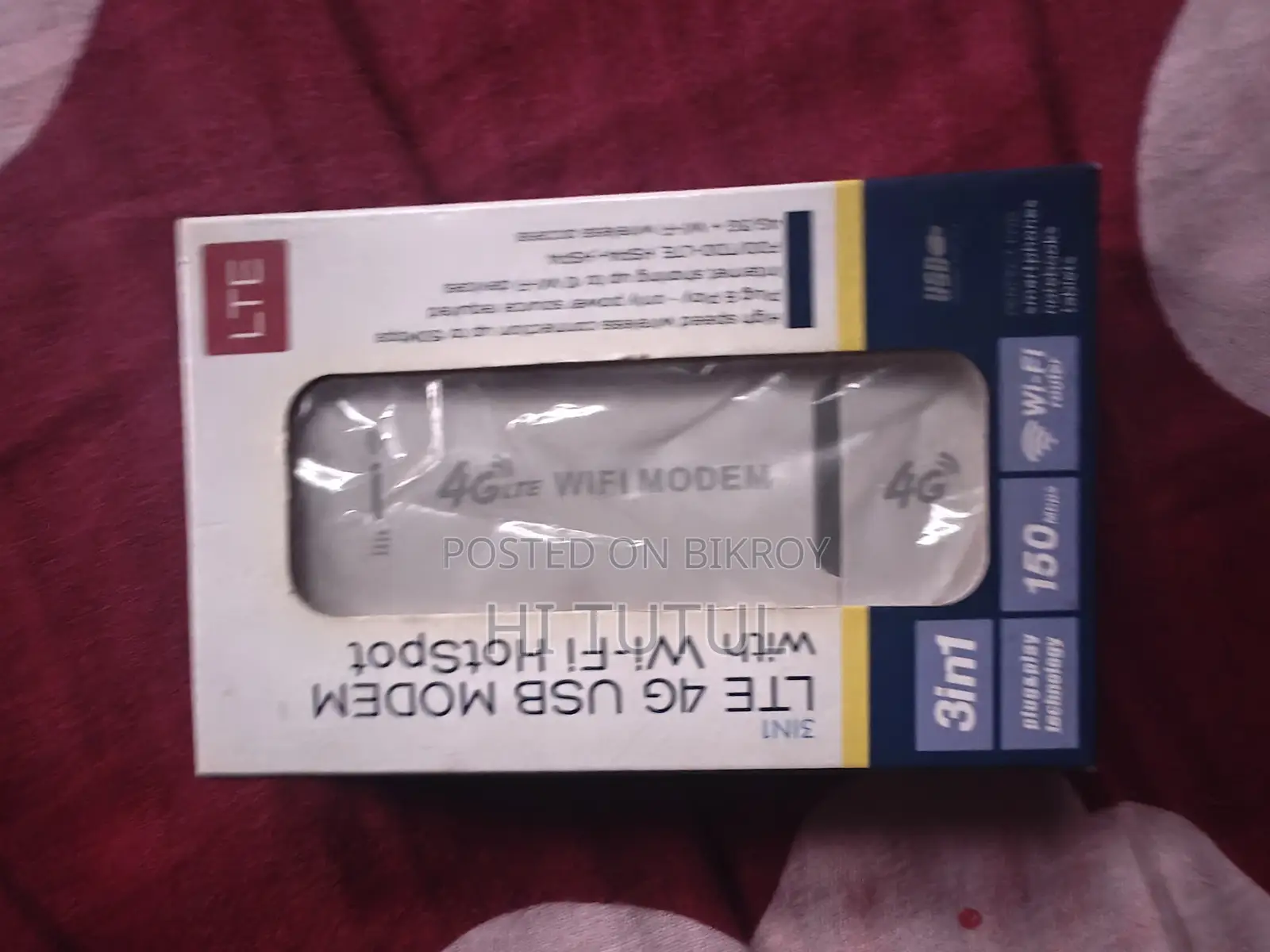 4G LTE WIFI Modem / Hotspot