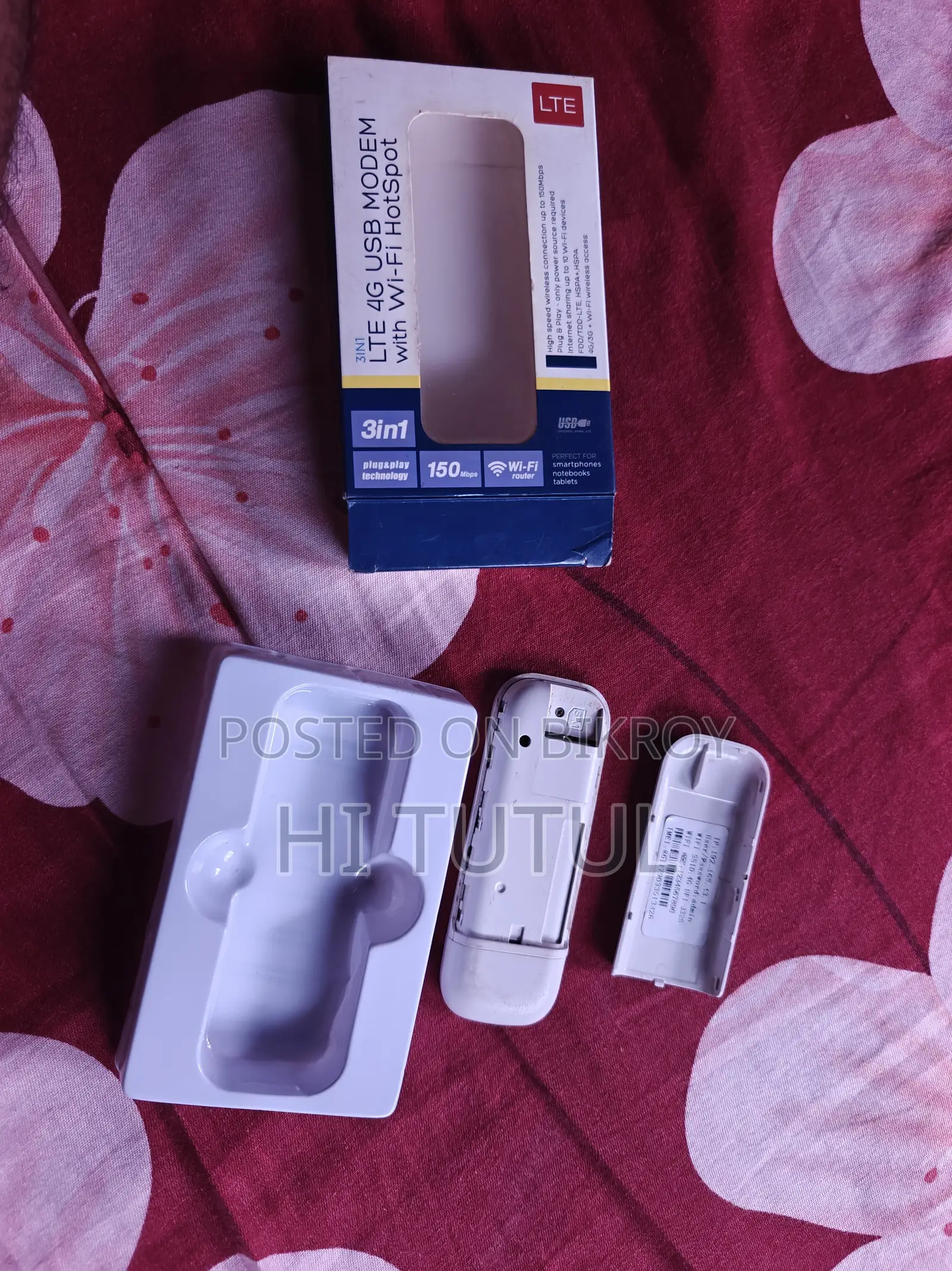 4G LTE WIFI Modem / Hotspot