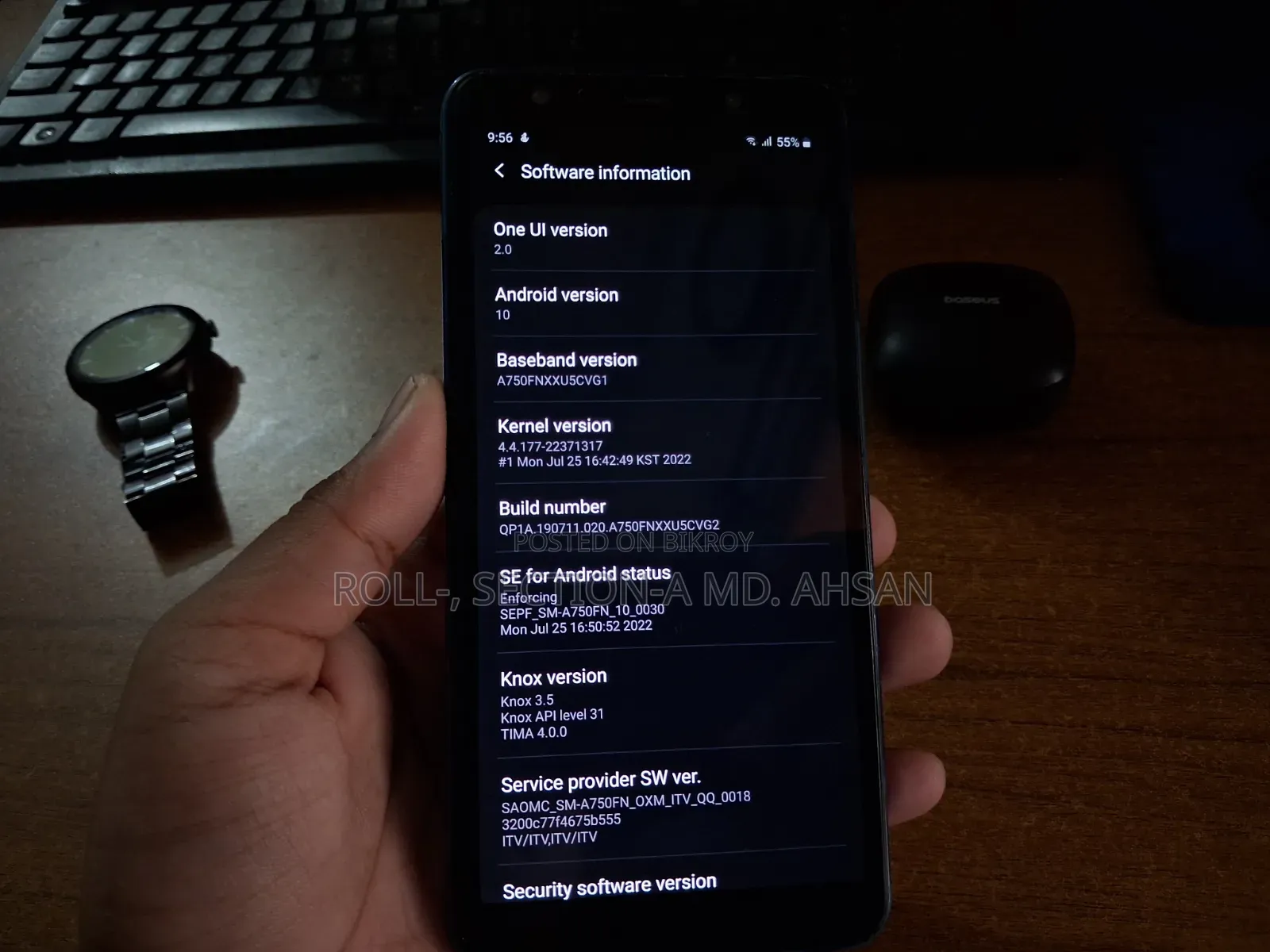Samsung Galaxy A7 64 GB Blue