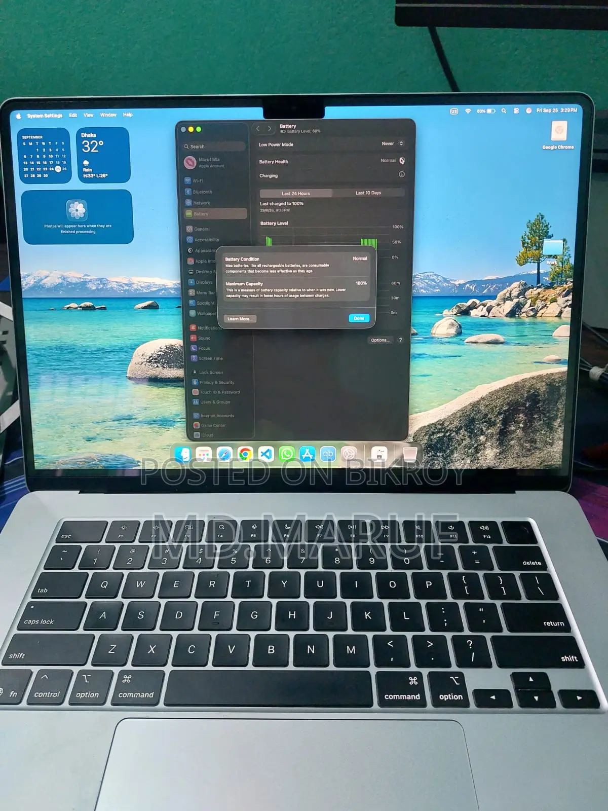Laptop Apple MacBook Air 2025 M4 16GB Apple M4 SSD 256GB