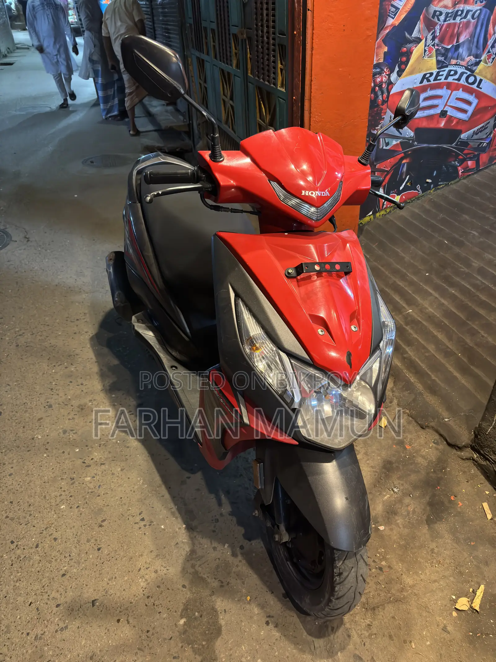 Honda Dio 2018 Red