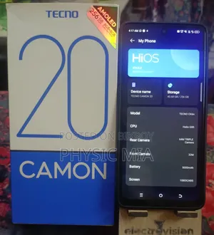Tecno Camon 20 256 GB Blue
