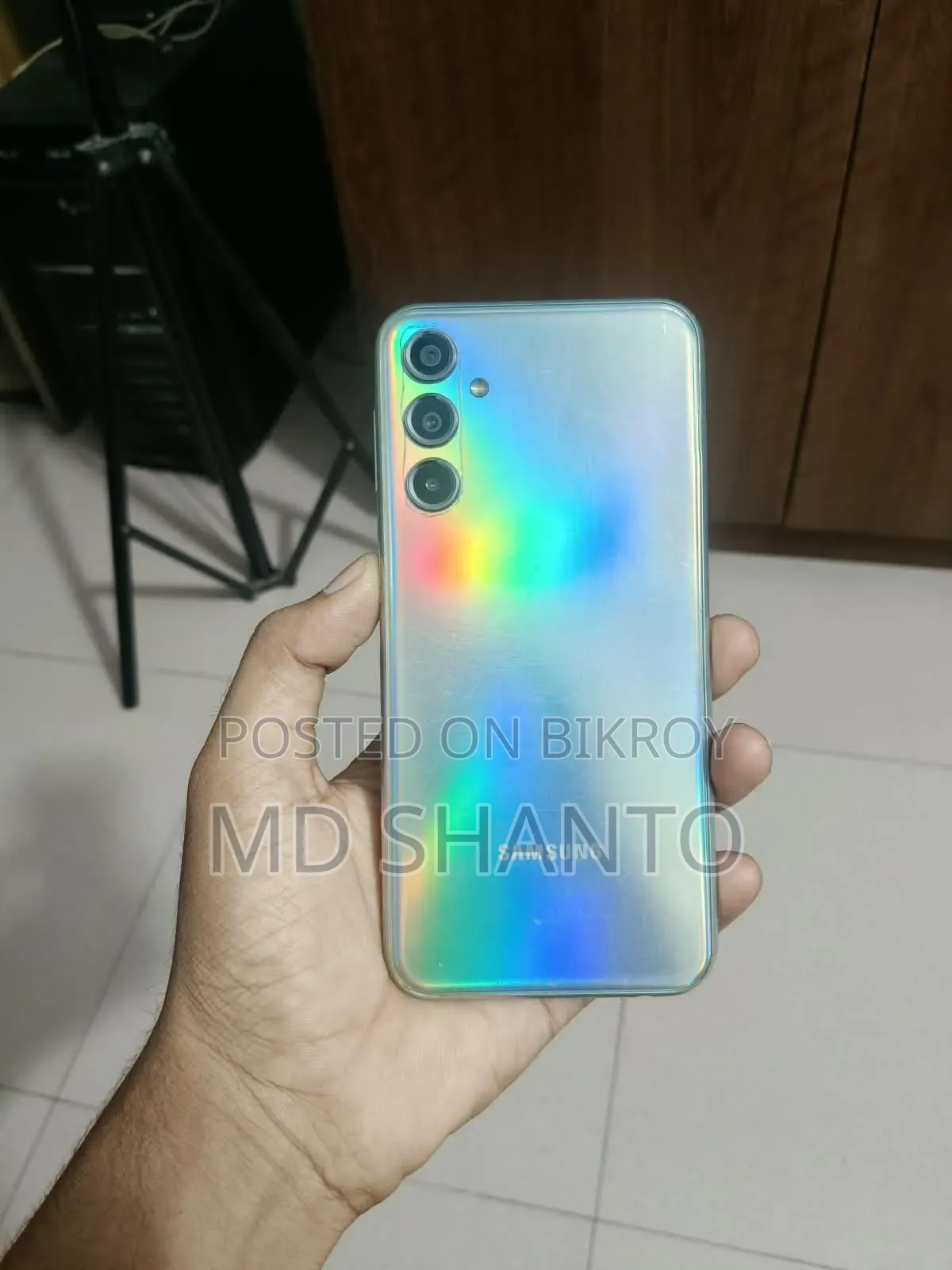 নতুন স্যামসাং গ্যালাক্সি এম৩৪ ৫জি ১২৮ জিবি সাদা