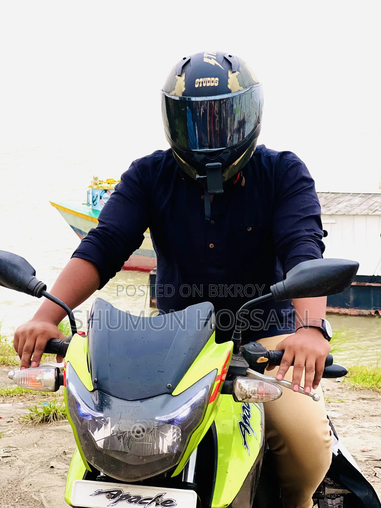 TVS Apache RTR 160 2V 2015 Green