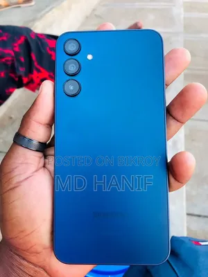 স্যামসাং গ্যালাক্সি এ১৫ ১২৮ জিবি কালো