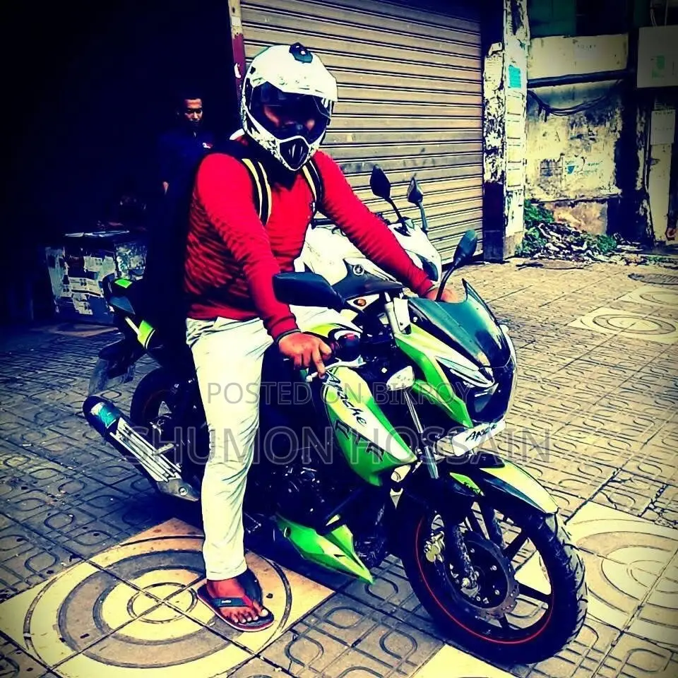 TVS Apache RTR 160 2V 2015 Green