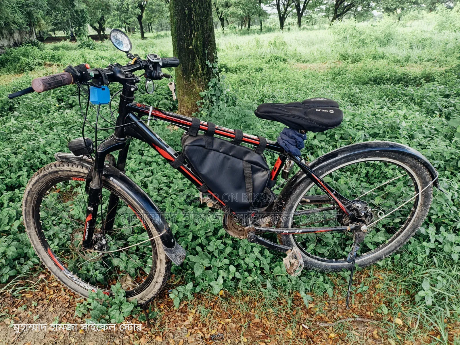 Electric Cycle, runs 35 km, new motor new battery Oil Brake