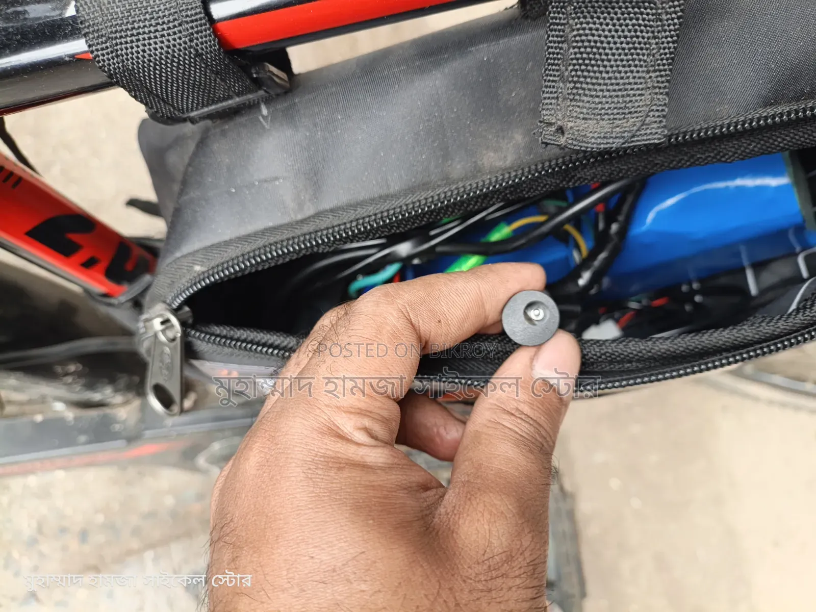 Electric Cycle, runs 35 km, new motor new battery Oil Brake