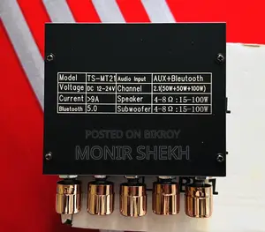 Amplifier and Tweeter