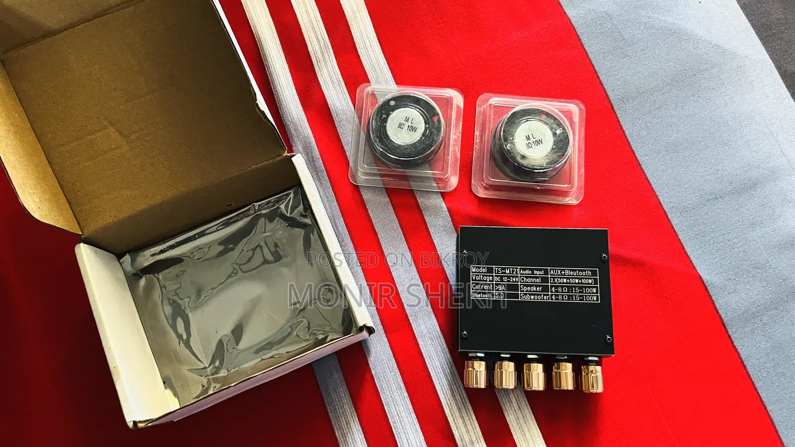 Amplifier and Tweeter