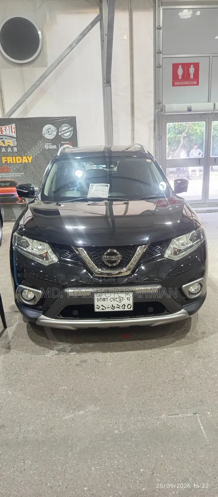 Nissan X-Trail 2.0 Hybrid Front-Wheel Drive 2017 Black