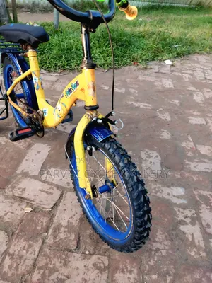 Shin-Chan 16" With Training Wheels – New Tyre Brake Set | ৳3,800
