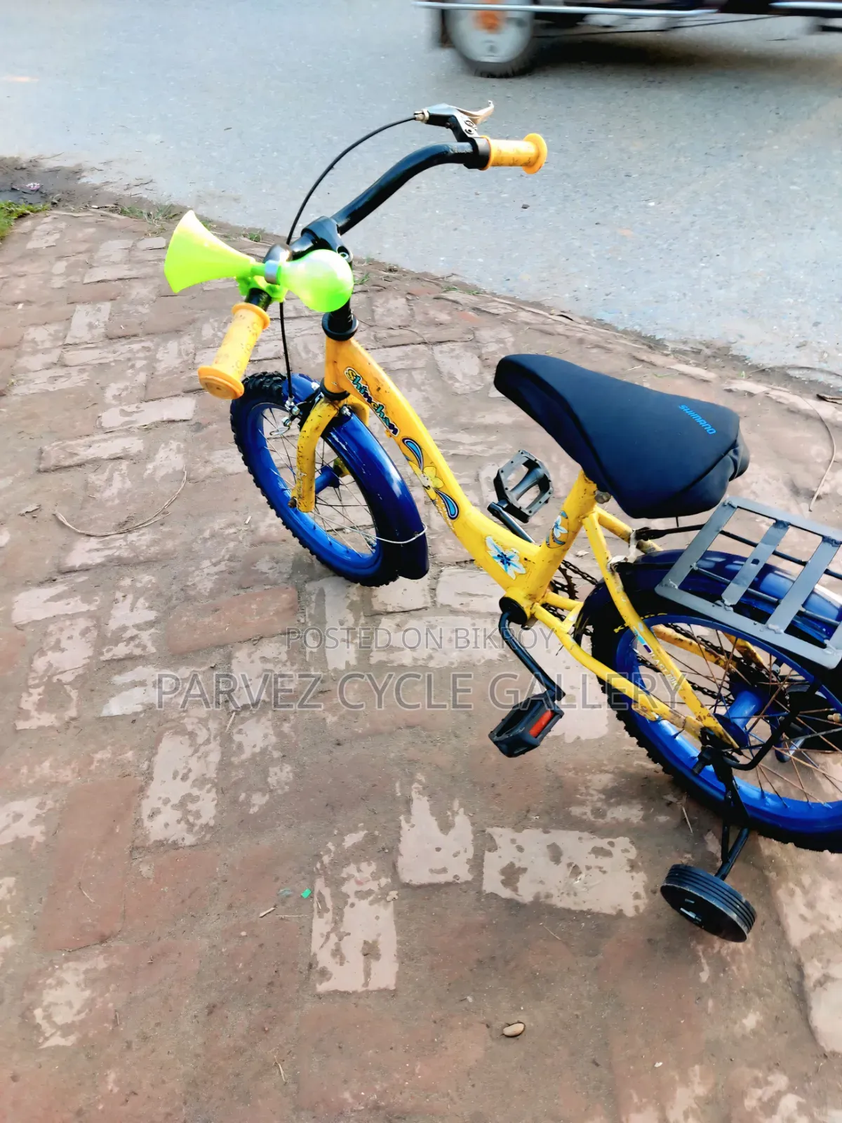 Shin-Chan 16" With Training Wheels – New Tyre Brake Set | ৳3,800