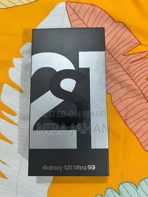 স্যামসাং গ্যালাক্সি এস২১ আল্ট্রা ৫জি ২৫৬ জিবি ব্ল্যাক