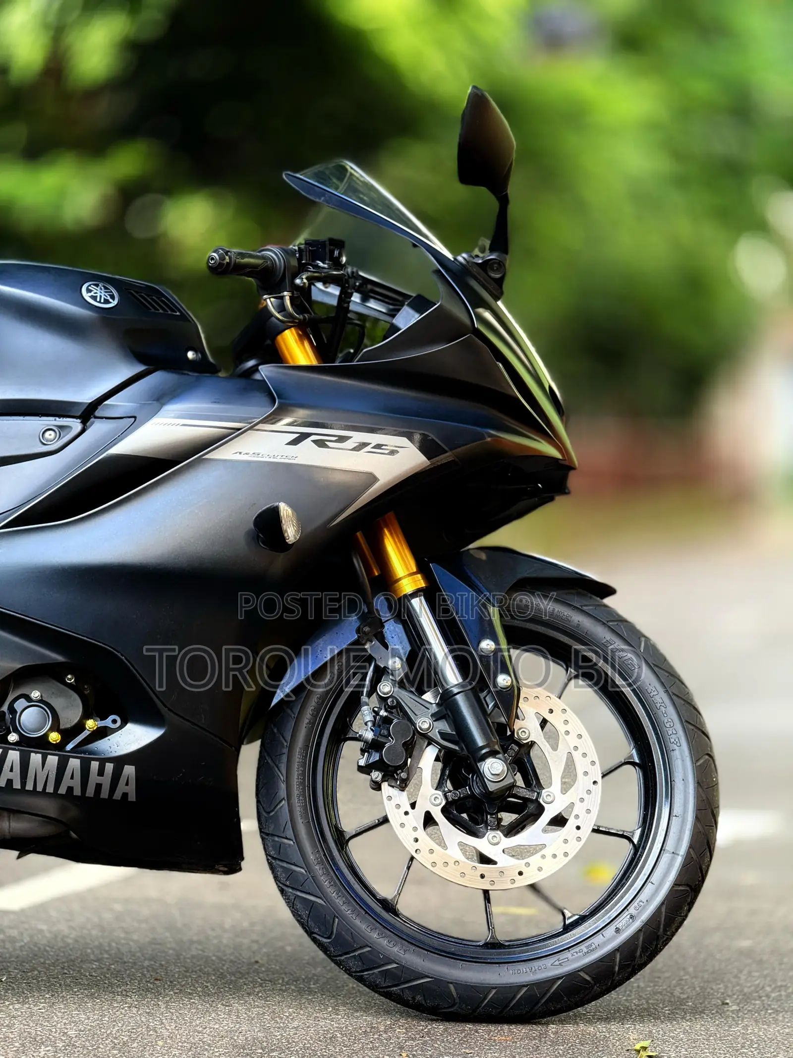 Yamaha R15 V3 2025 Black