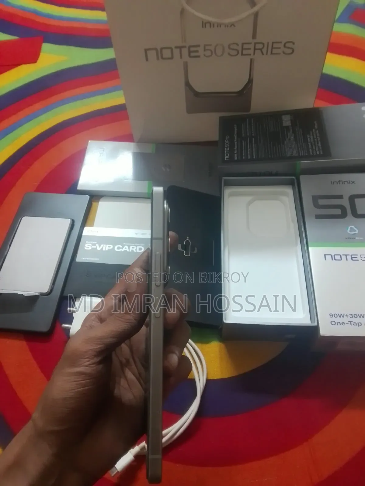 Infinix Note 50 Pro 256 GB Gray