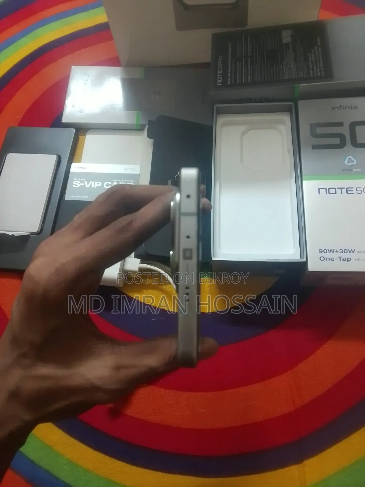 Infinix Note 50 Pro 256 GB Gray