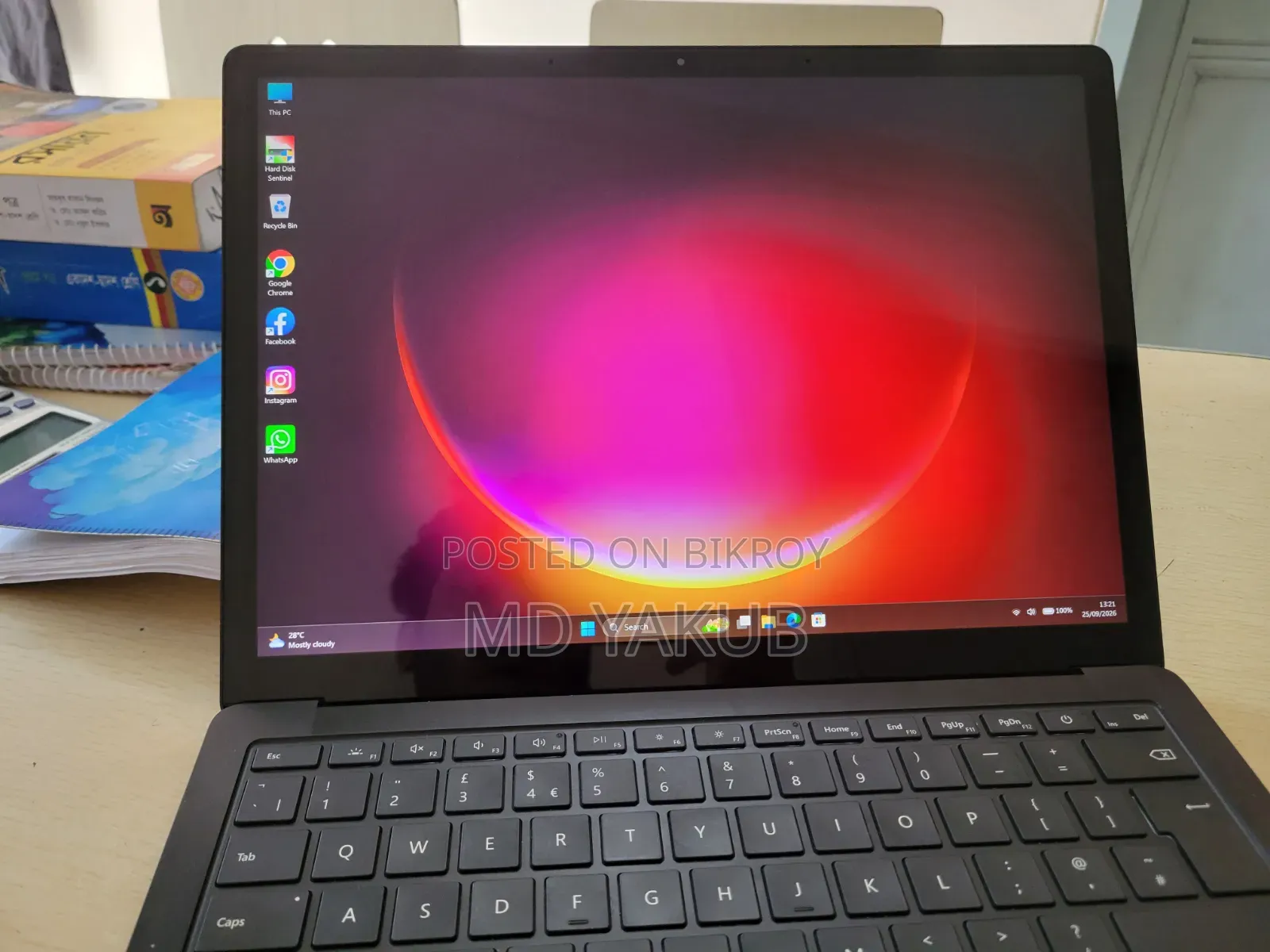 New Laptop Microsoft Surface Laptop 4 8GB Intel Core i5 SSD 256GB